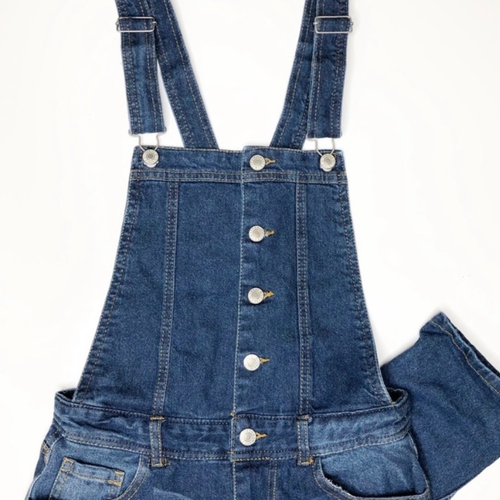 LOVE TREE Denim Overalls - Picture 3 of 9